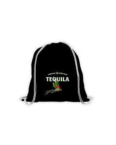 Stoffbeutel "TEQUILA" schwarz