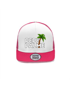 Cap "PEPE PALME Logo" pink