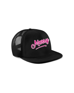 Cap "MARRY Logo" schwarz