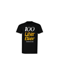 T-Shirt "100 LITER BIER" (Biermotiv)