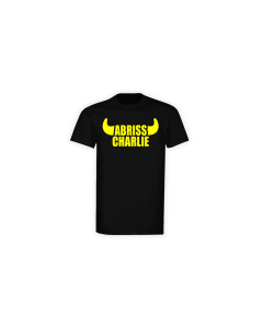 T-Shirt "ABRISS CHARLIE CLASSIC" schwarz