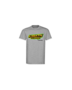 T-Shirt "ALKOAKTIV" grau