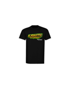 T-Shirt "ALKOAKTIV" schwarz