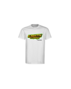 T-Shirt "ALKOAKTIV" weiß