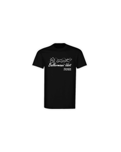 T-Shirt "BALLERMANN® IDIOT" schwarz
