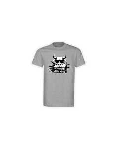 T-Shirt "DOPPELHORN" grau