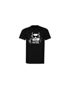 T-Shirt "DOPPELHORN" schwarz