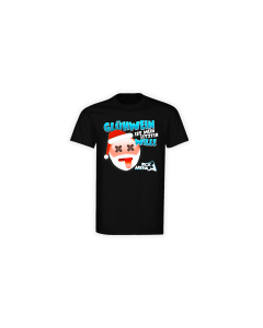 T-Shirt "GLÜHWEIN IST MEIN LETZTER WILLE" schwarz