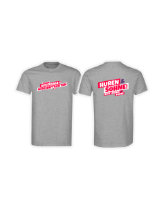 T-Shirt "SIE RUFEN AUßERHALB..." grau