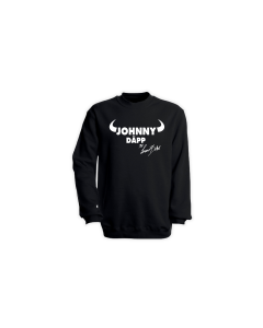 Sweat-Shirt „JOHNNY DÄPP” Logo weiss