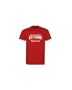 T-Shirt "LEGENDE" rot