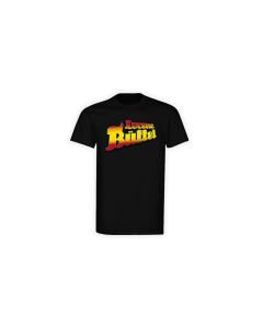 T-Shirt "LORENZ BÜFFEL Logo" schwarz