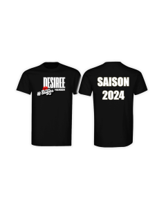 T-Shirt "DESIREE HANSEN - SAISON 2024" schwarz
