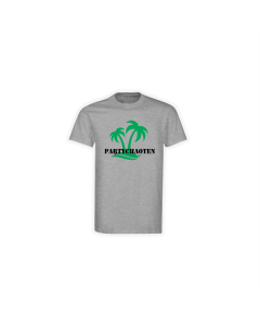 T-Shirt "PARTYCHAOTEN Logo" grau