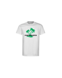 T-Shirt "PARTYCHAOTEN Logo" weiß