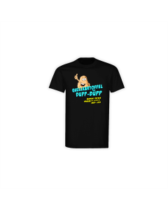 T-Shirt "QUELLKARTOFFEL" schwarz