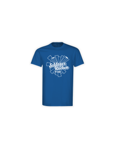 T-Shirt "SCHLAGERKUCHEN" blau