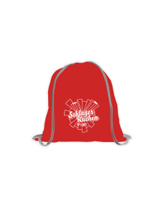 Stoffbeutel "SCHLAGERKUCHEN" rot