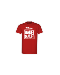 T-Shirt "SAUFI SAUFI" rot
