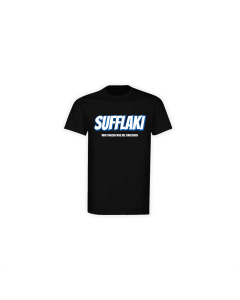 T-Shirt "SUFFLAKI" schwarz