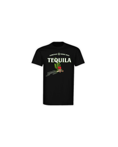 T-Shirt "TEQUILA" schwarz