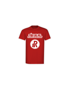 T-Shirt "TRINK MAL WAS" rot