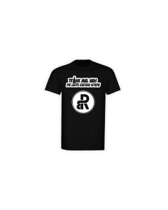 T-Shirt "TRINK MAL WAS" schwarz