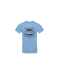 T-Shirt "TRETBOOT" hellblau