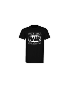 T-Shirt "TRETBOOT" schwarz