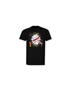 T-Shirt "TÜDELDÜ" schwarz