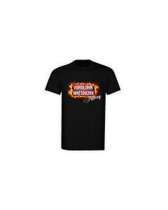 T-Shirt "VORGLÜHN NACHGLÜHN" schwarz