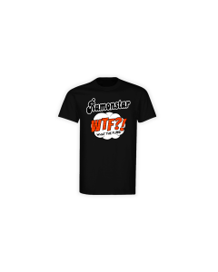 T-Shirt "WTF?!" schwarz