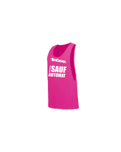 Tanktop "ICH BIN EIN SAUFAUTOMAT" neonpink