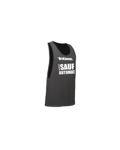 Tanktop "ICH BIN EIN SAUFAUTOMAT" neonschwarz