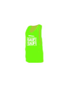 Tanktop "SAUFI SAUFI" neongrün