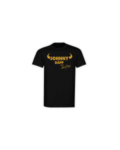 T-Shirt „JOHNNY DÄPP” Logo gold
