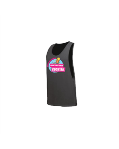 Tanktop "COCK COCK COCKTAIL" neonschwarz