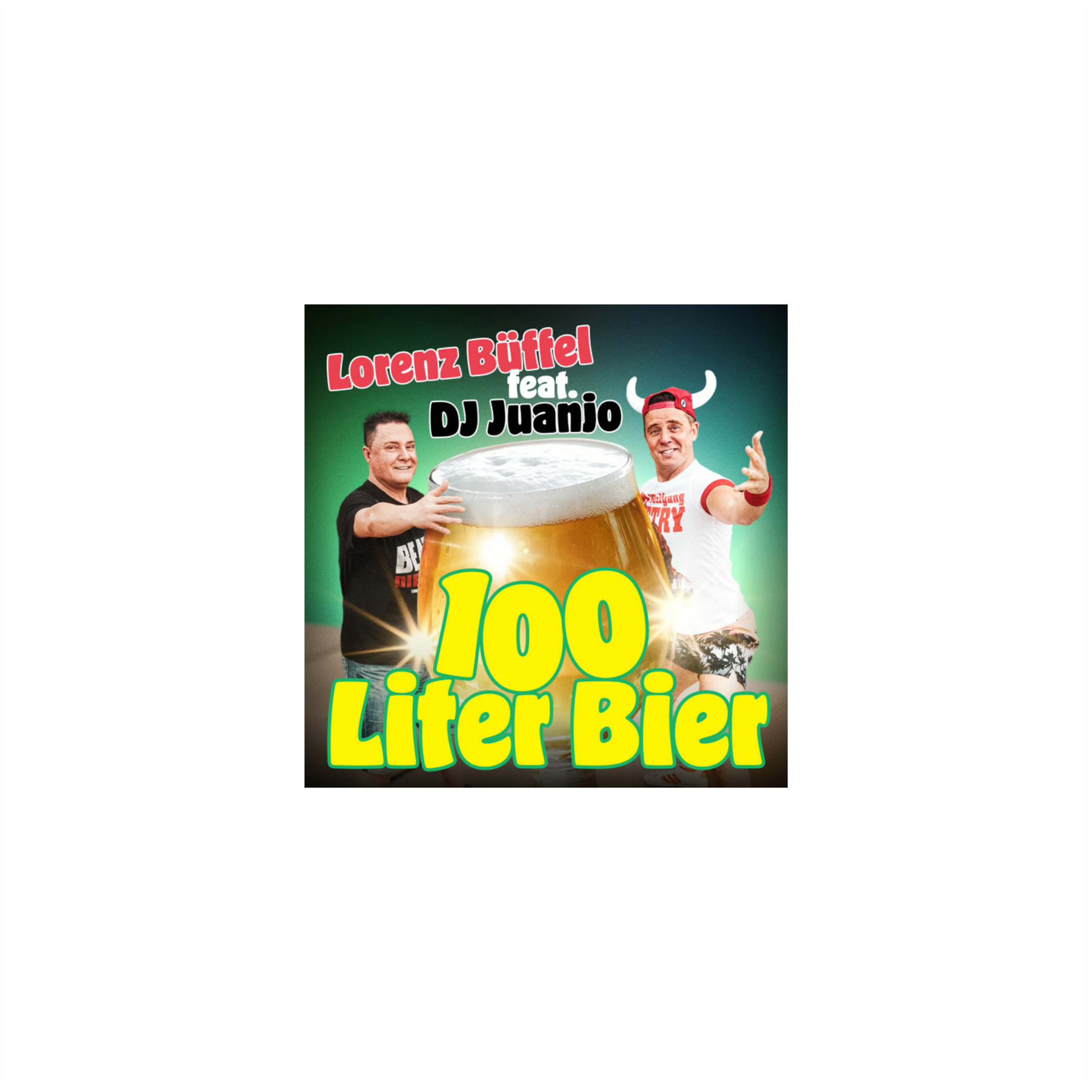 Aufkleberpaket "100 LITER BIER" (25 Stück)