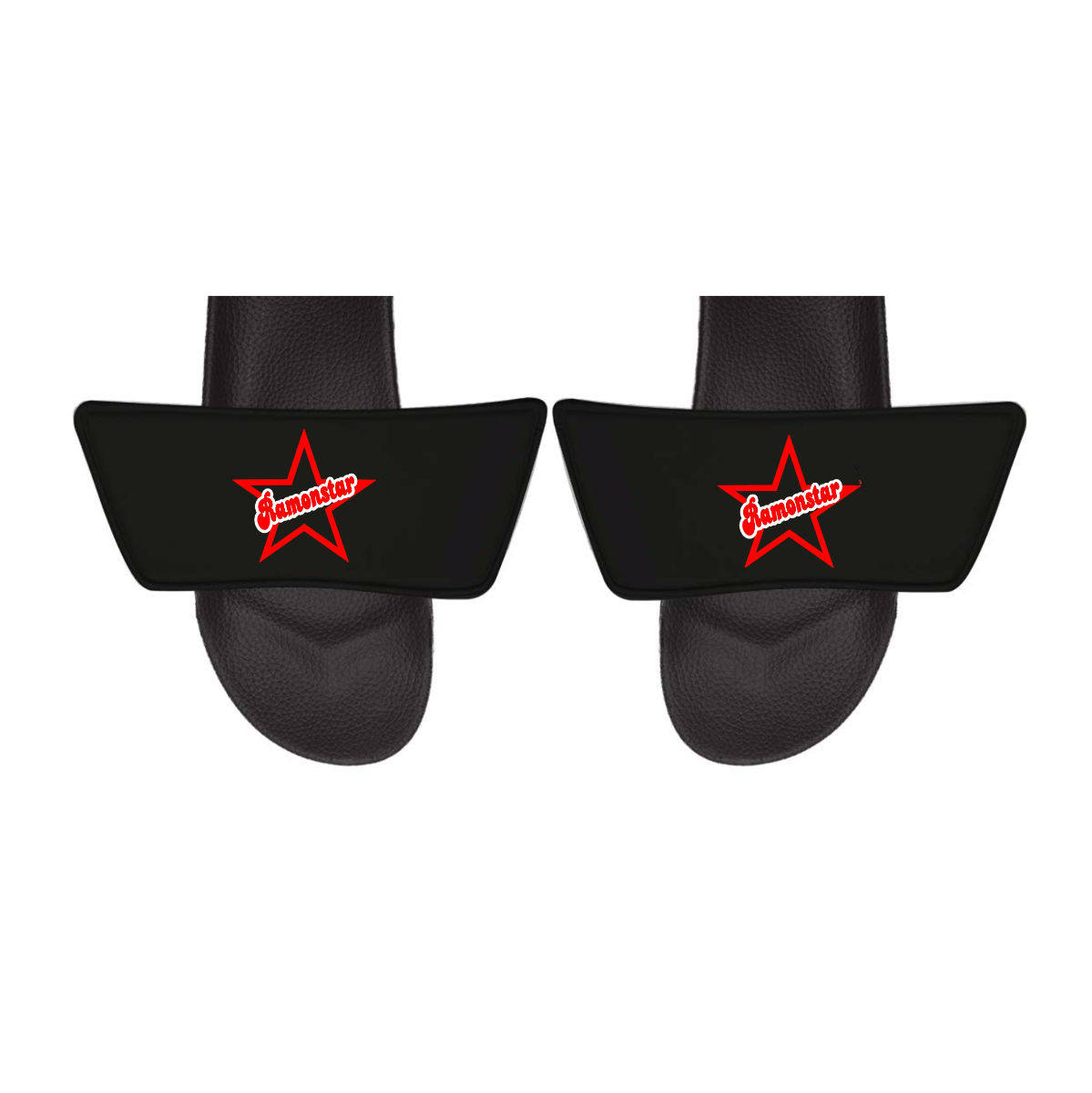 Badelatschen "RAMONSTAR Logo" schwarz