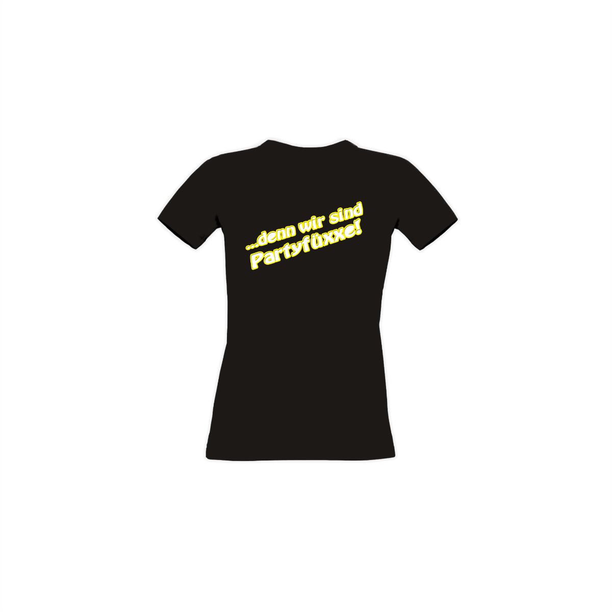 Girly-Shirt „ANDY LUXX ULTRAS” schwarz
