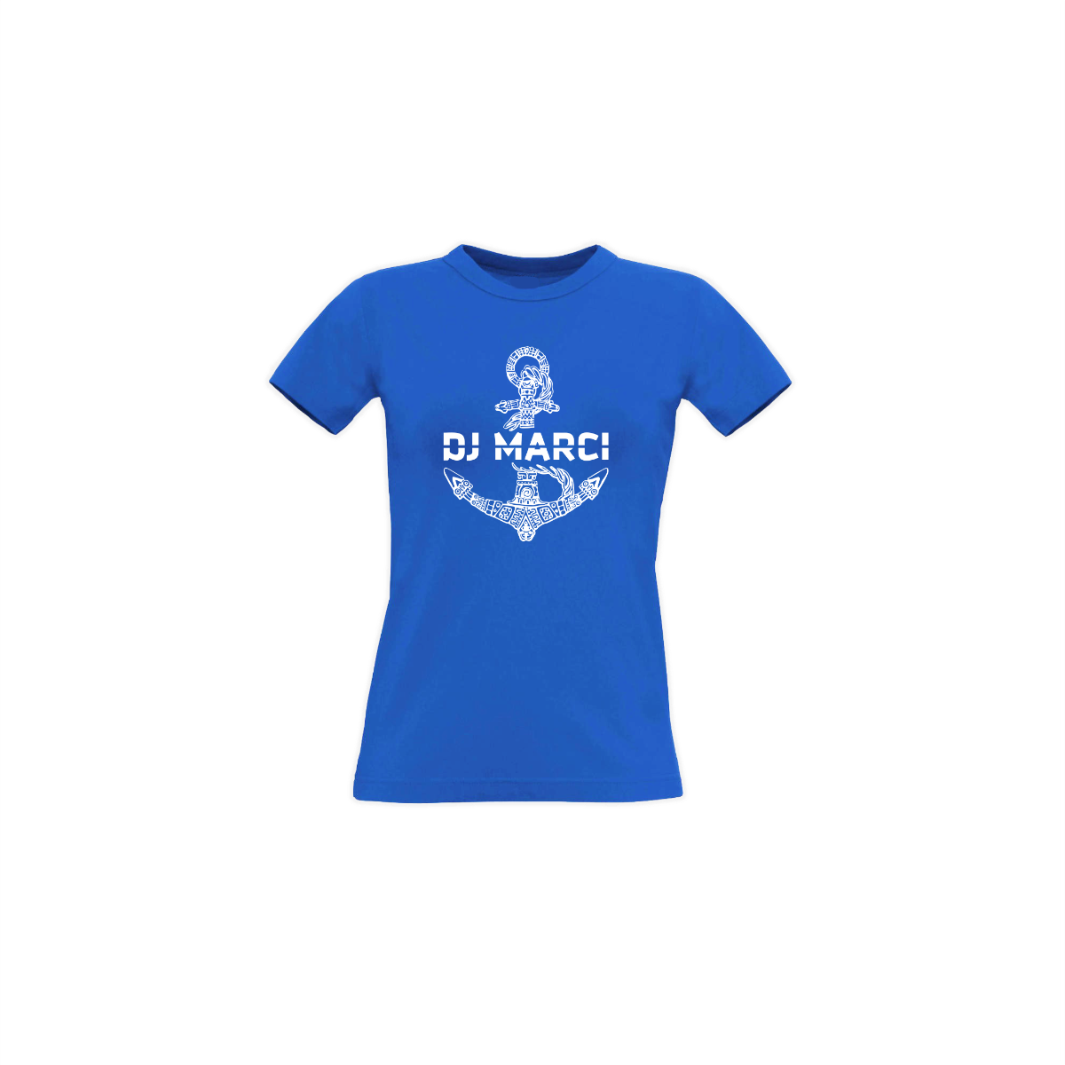 Girly-Shirt "ANKER" blau