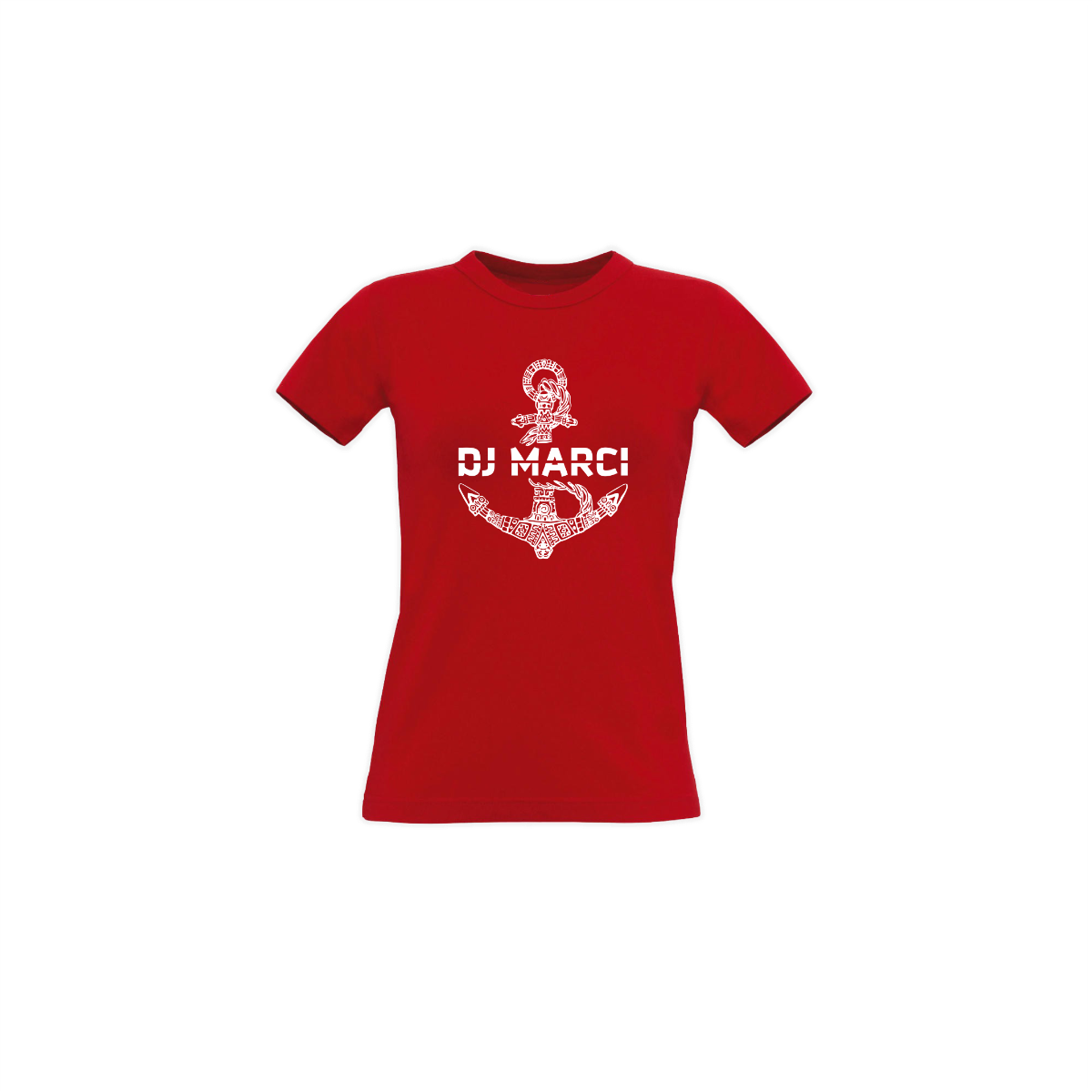 Girly-Shirt "ANKER" rot