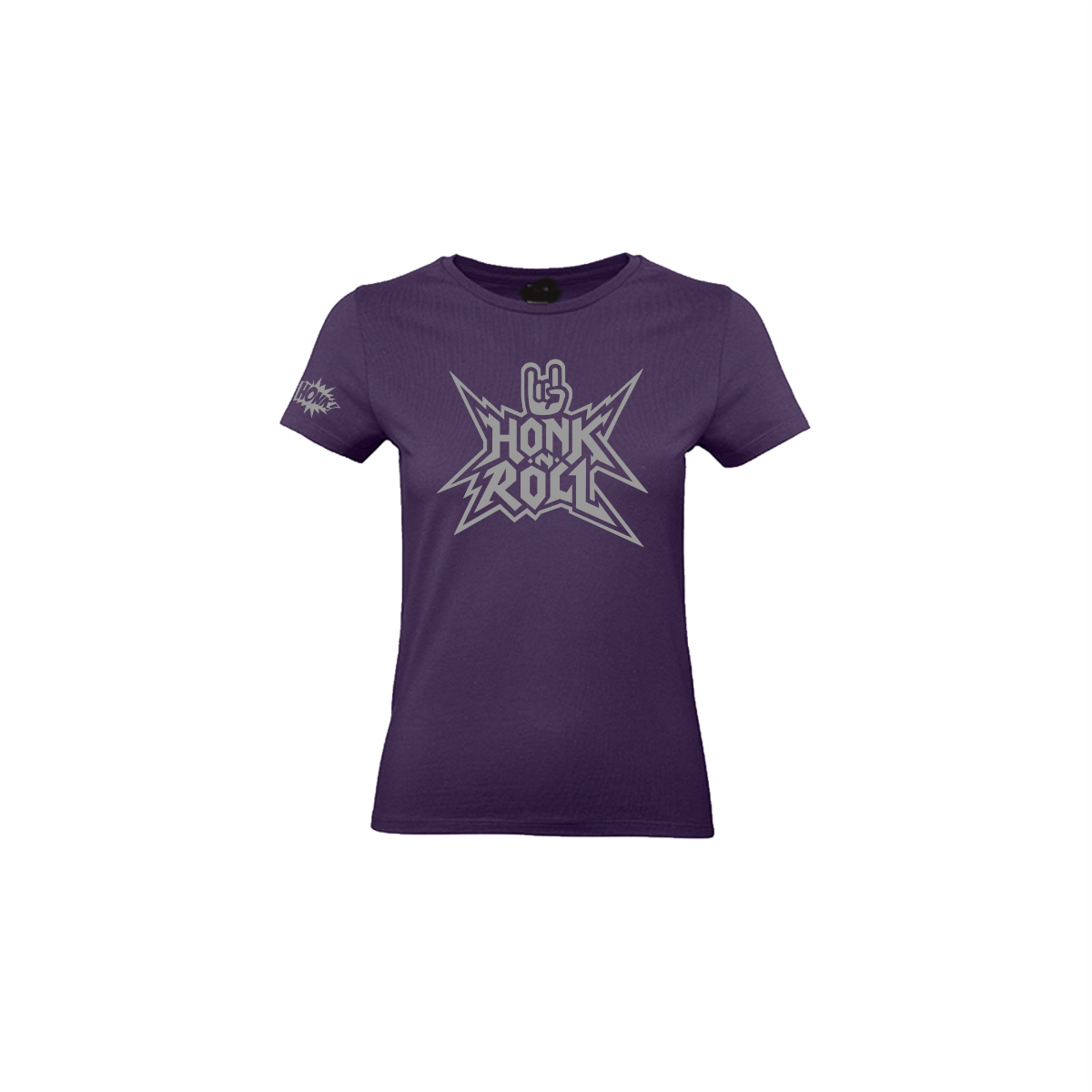 Girly-Shirt "HONK N ROLL" lila