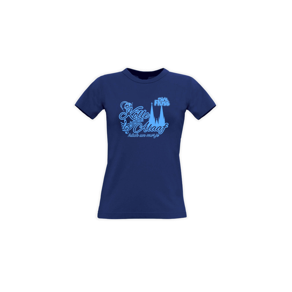 Girly-Shirt "KÖLLE ALAAF" navy