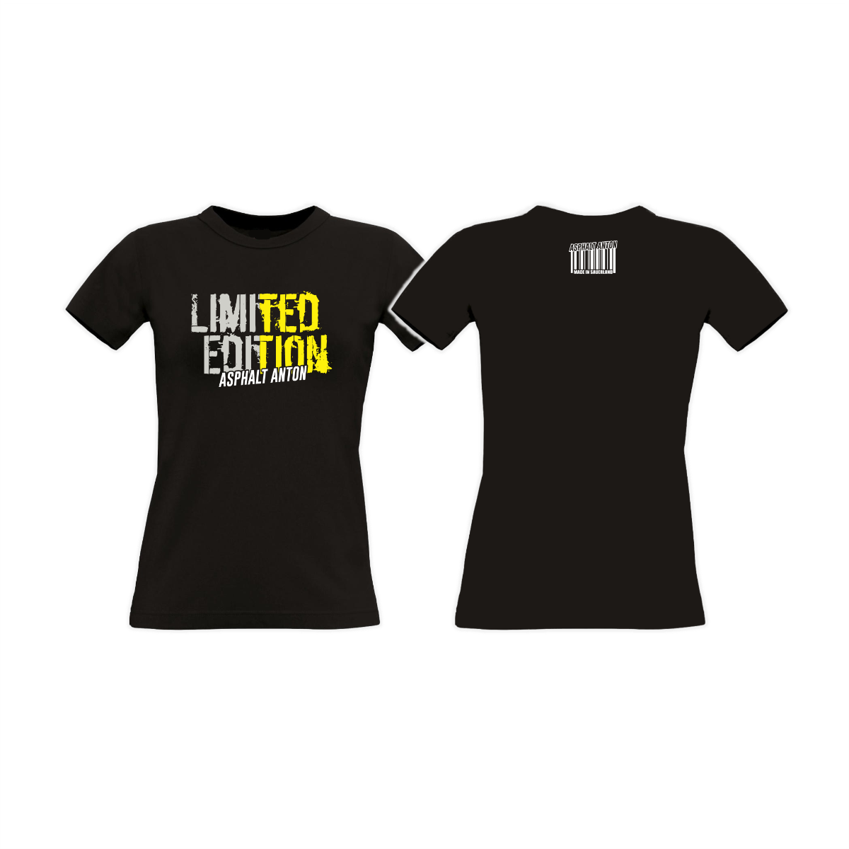 Girly-Shirt "LIMITED EDITON" schwarz
