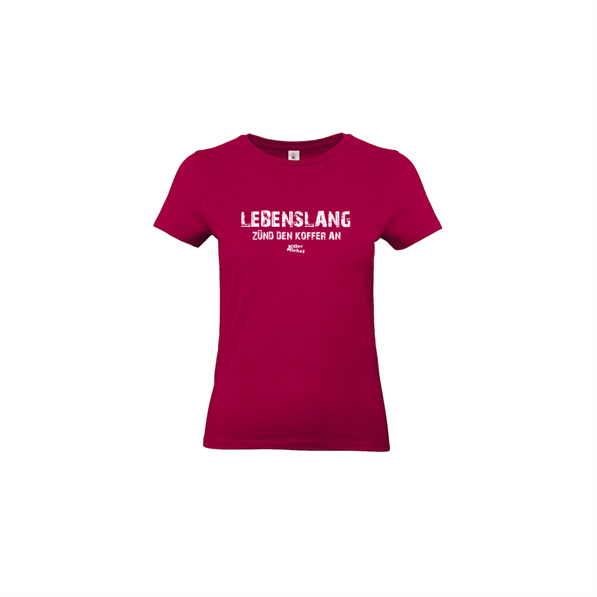 Girly-Shirt "LEBENSLANG" sorbet