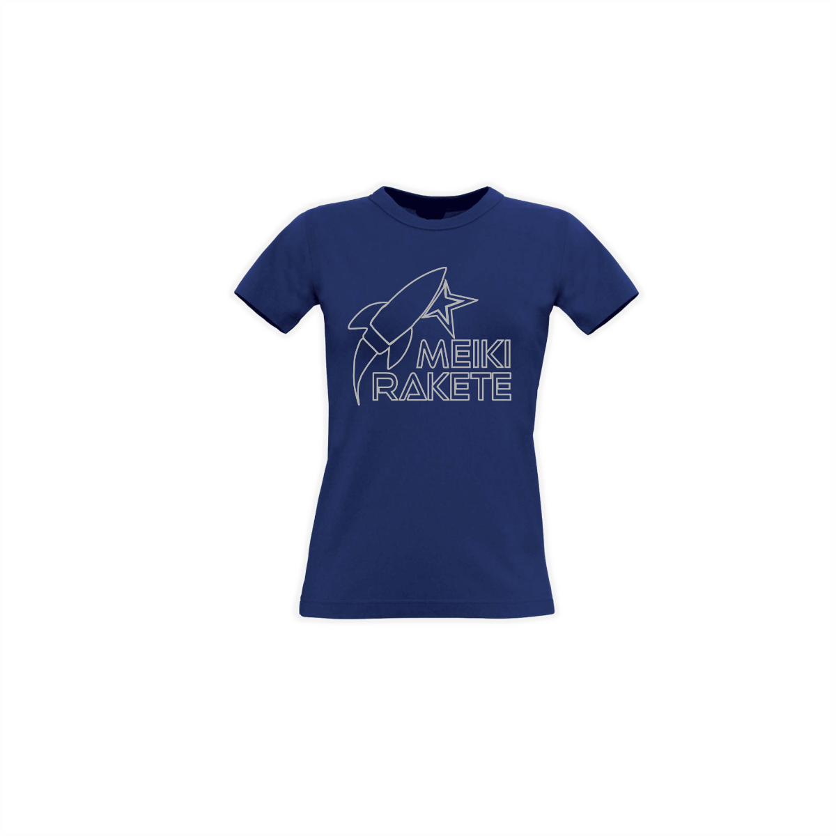 Girly-Shirt "MEIKI RAKETE Logo" navy
