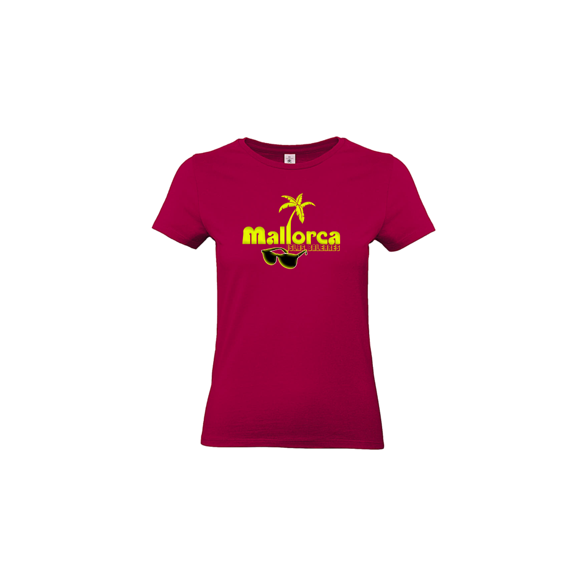 Girly-Shirt "MALLORCA - IS. BALEARES" sorbet