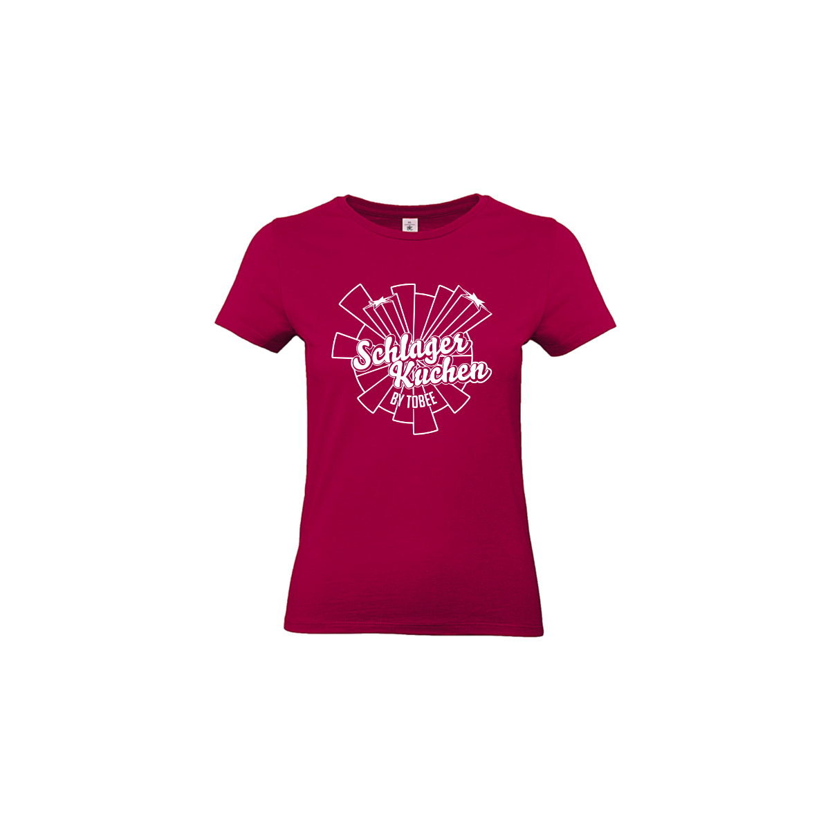 Girly-Shirt "SCHLAGERKUCHEN" sorbet