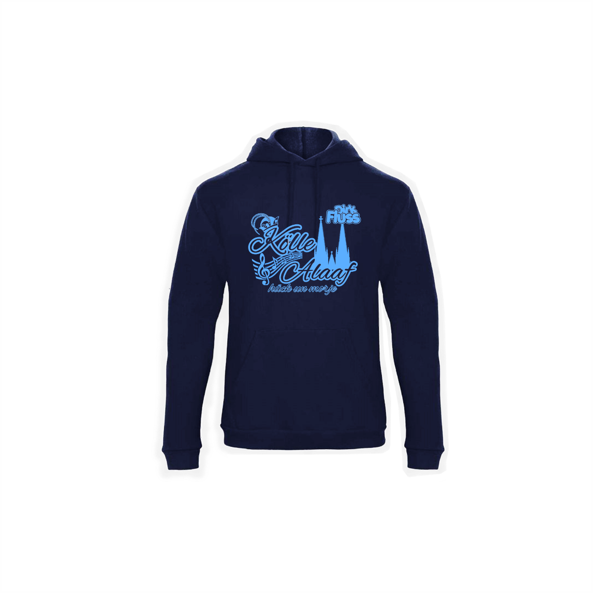 Kapuzen Sweat-Shirt "KÖLLE ALAAF" navy
